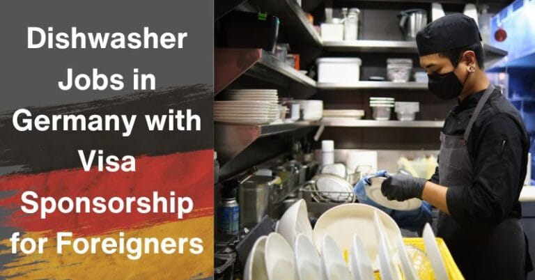 Dishwasher Jobs in Germany with Visa Sponsorship for Foreigners